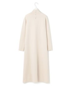 ICB L ウールブレンドスムース ハイネックワンピース