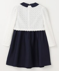 組曲 KIDS 【110-140㎝】レーシージャケット＆ワンピース セット