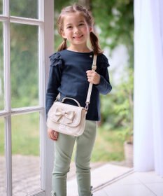 ANY KIDS 袖 レース ガーリー Ｔシャツ