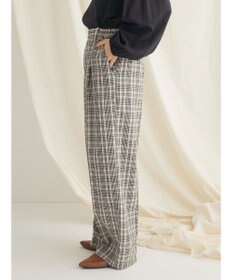 CRAFT STANDARD BOUTIQUE センタープレスチェックパンツ