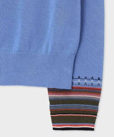 Paul Smith デザイン ステッチ Vネック カーディガン