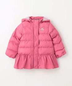 ANY KIDS 【洗濯機OK】中綿 リボン コート