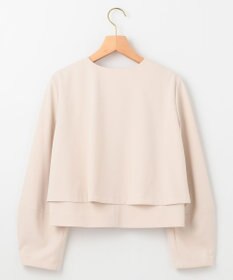 組曲 L 【KUMIKYOKU NAVY】コンフォータブルアムンゼン ノーカラージャケット