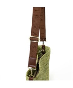 IBIZA ラフィア　ショルダーバッグ（草木染め）