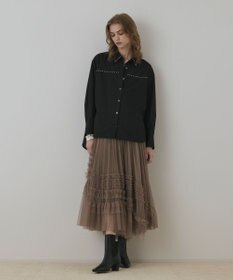 GRACE CONTINENTAL イレギュラ－チュ－ルスカート