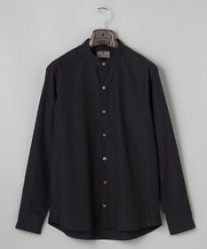 GOTAIRIKU 【シワになりにくい/洗える】ＴＣブロード シャツ_バンドカラー
