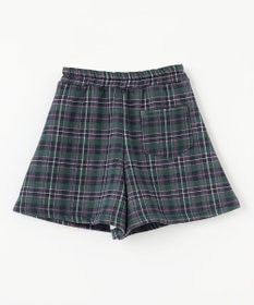 ANY KIDS 裏シャギーチェックショートパンツ
