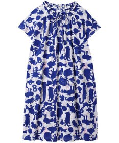 tsumori chisato SLEEP ツモリチサト ワンピース 綿100%(本体) ローン素材 4分袖 ロング丈 レディース UNT112 /ワコール