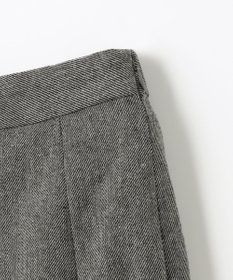 ANY 【手洗い可/ウエストゴム】タックワイドパンツ