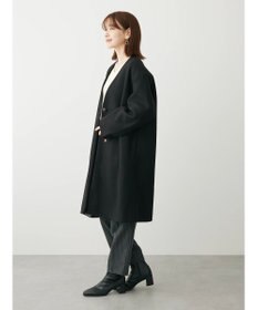 Green Parks 洗えるＶネックミディ丈コート