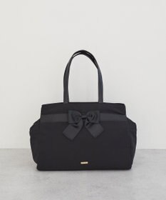 Maison de FLEUR グログランリボン3ルームトートバッグ