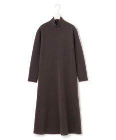 ICB L ウールブレンドスムース ハイネックワンピース