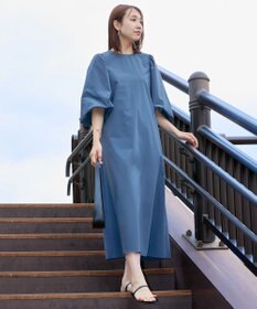 UNFILO FINE MOVE ボリュームスリーブ ワンピース