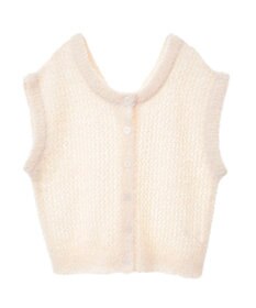 earth music&ecology ファンシーヤーンベスト