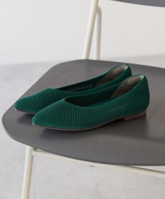 AMERICAN HOLIC 【整履き】メッシュニットフラットパンプス