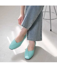 Pointer 日本製 本革Vカットパンプス