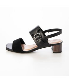 ing <ing>スクエアトゥバックベルトサンダル