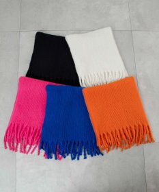 WEGO 【ユニセックス着用ITEM】リブニットストール