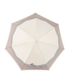 MOONBAT LANVIN en Bleu 折りたたみ傘 サテンプリントリボン