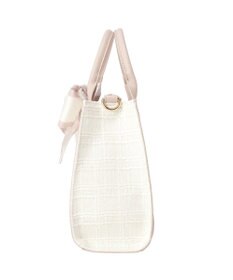 Maison de FLEUR スカーフ付きツイード2Wayバッグ