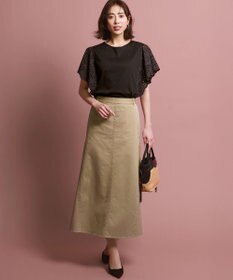 23区 【見上愛さん着用】ペーパーライクコンビ ショルダーバッグ (S)