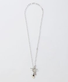 Phoebe ハートプレートチョーカーネックレス　シルバー/40cm