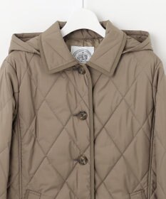 J.PRESS LADIES L 【抗菌防臭】コンパクトタフタプレミアム撥水 ショート アウター