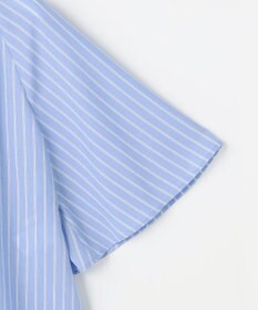 自由区 S リヨセルポプリンフリル ブラウス