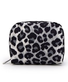 LeSportsac SQUARE COSMETIC/ニュートラルレオパード