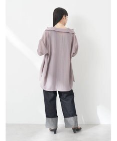 earth music&ecology シアーボーイズライクシャツ