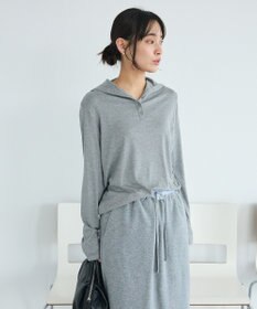 CRAFT STANDARD BOUTIQUE ハイネックハーフボタンプルオーバー