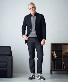 J.PRESS MEN 【定番 / 不朽の名作】ペピンメリノトロピカル 紺ブレザー / 金釦 / 背抜き / Authentic-Fit