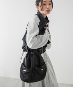 WEGO ナイロン巾着ショルダー