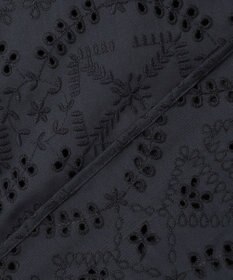 J.PRESS LADIES L 【一枚で着映え】エンブロイダリー ボクシーシャツ