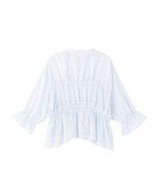 earth music&ecology シャーリングストライプシャツ
