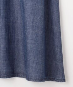自由区 L 【洗える】テンセルリネンデニム  スカート