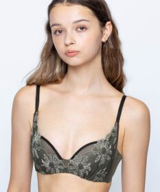 AMPHI 【otona MUSE WEB掲載】 ノンワイヤーブラ 谷間をメイク カップがバストにフィット 【BRAGENIC ブラジェニック ぴたっとフィットタイプ】 BMI257 アンフィ／ワコール