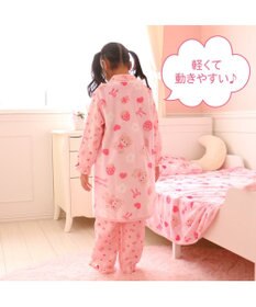 Mother garden マザーガーデン くまちゃん柄 ふわふわ あったか キッズ スリーパー  100cm～120cm / 120cm～140cm