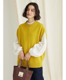 CRAFT STANDARD BOUTIQUE パールボタンピコフリルブラウス