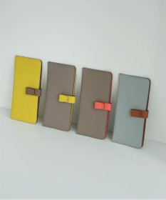 Atelier nuu 日本製 本革 バイカラーnoble スマートロングウォレット