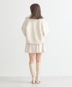 earth music&ecology シャギーショートコート