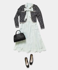 TOCCA TWEEDY MAZE ニットジャケット