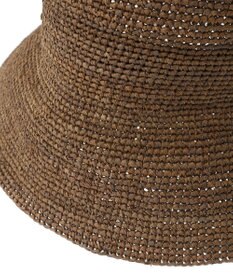 YECCA VECCA 【CONTROL FREAK】ラフィアバケットハット