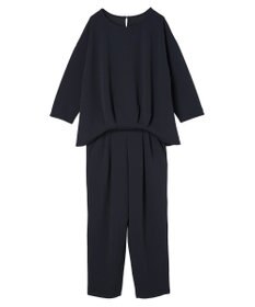 CRAFT STANDARD BOUTIQUE ８分丈ウエストタックオールインワン