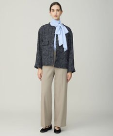 ICB 【洗える】 トリアセボディシェルピーチ ワイドパンツ