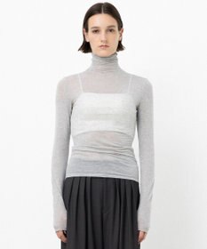 NAVE 【ReNAVE・洗える】シルク混シアータートル