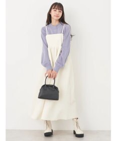 earth music&ecology バックオープンキャミワンピース