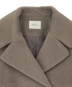 earth music&ecology シャギーショートコート