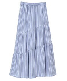 Green Parks ・ＥＬＥＮＣＡＲＥ　ＤＵＥ　ストライプフレアスカート