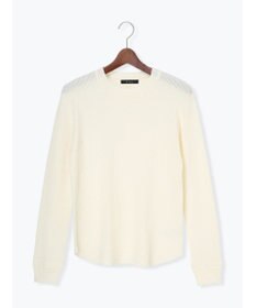 Te chichi チャーム付きワッフルニットプルオーバー